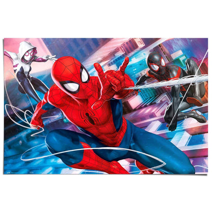 Poster Marvel Spiderman - Peter, Miles & Gwen 61x91,5 - Reinders