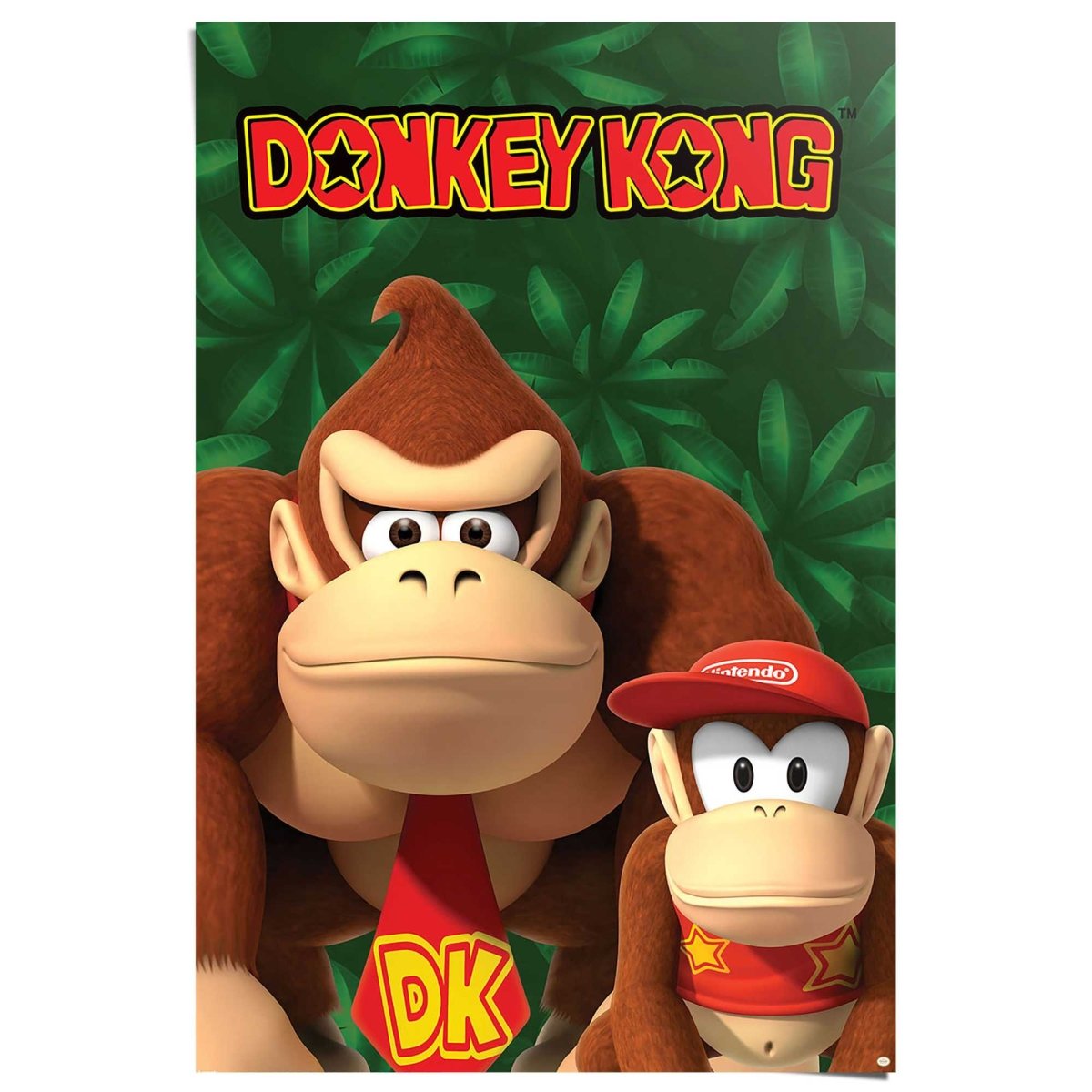 Poster Nintendo - Donkey Kong and Diddy Kong 91,5x61 - Reinders