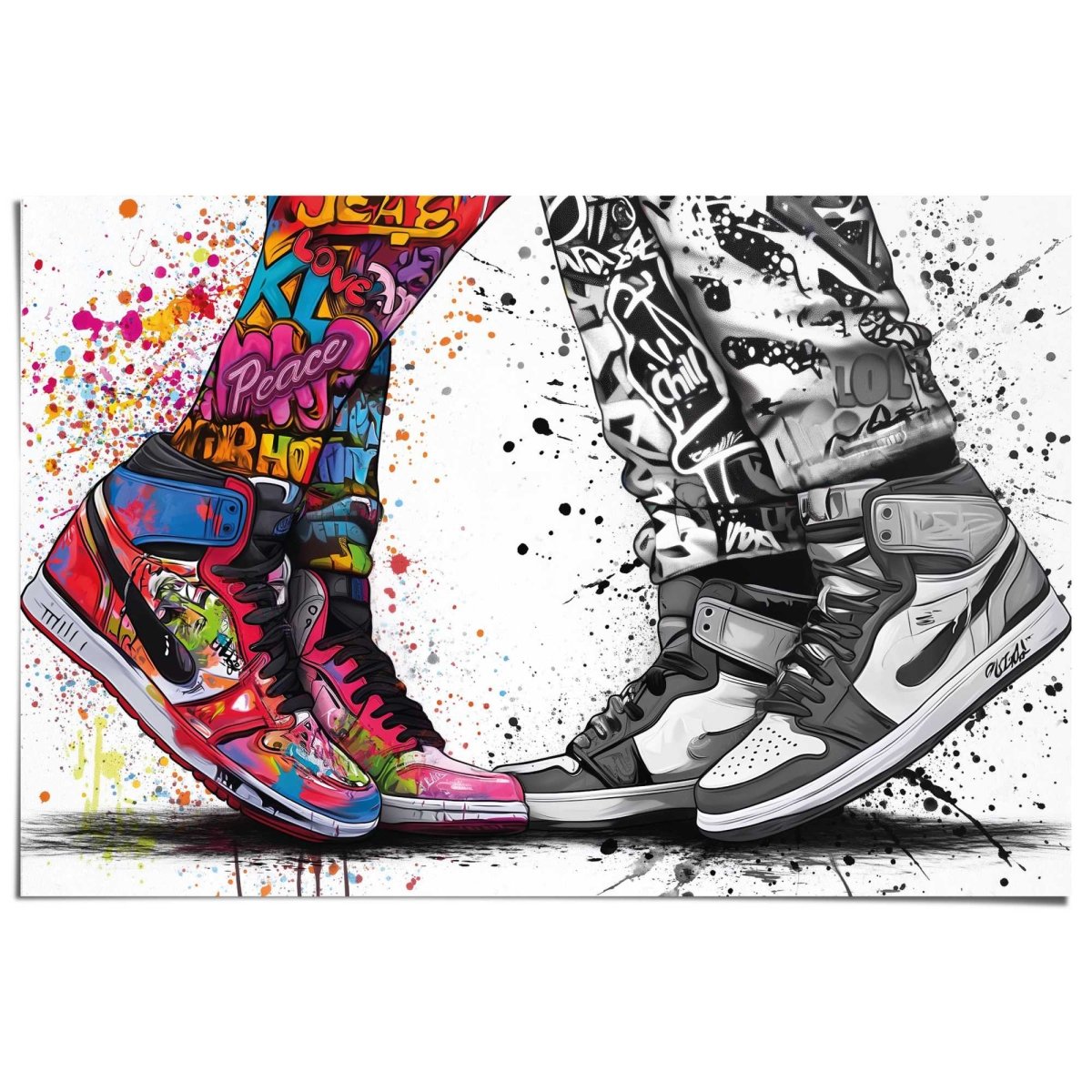 Poster Sneaker love 61x91,5 - Reinders