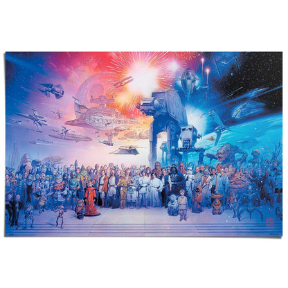 Poster Star Wars - legacy characters episode 1 - 6 61x91,5 - Reinders