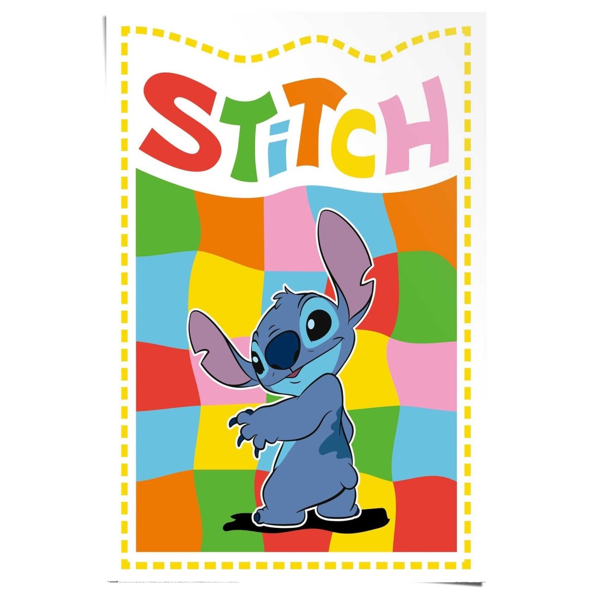 Poster Stitch - chequered Stitch 91,5x61 - Reinders