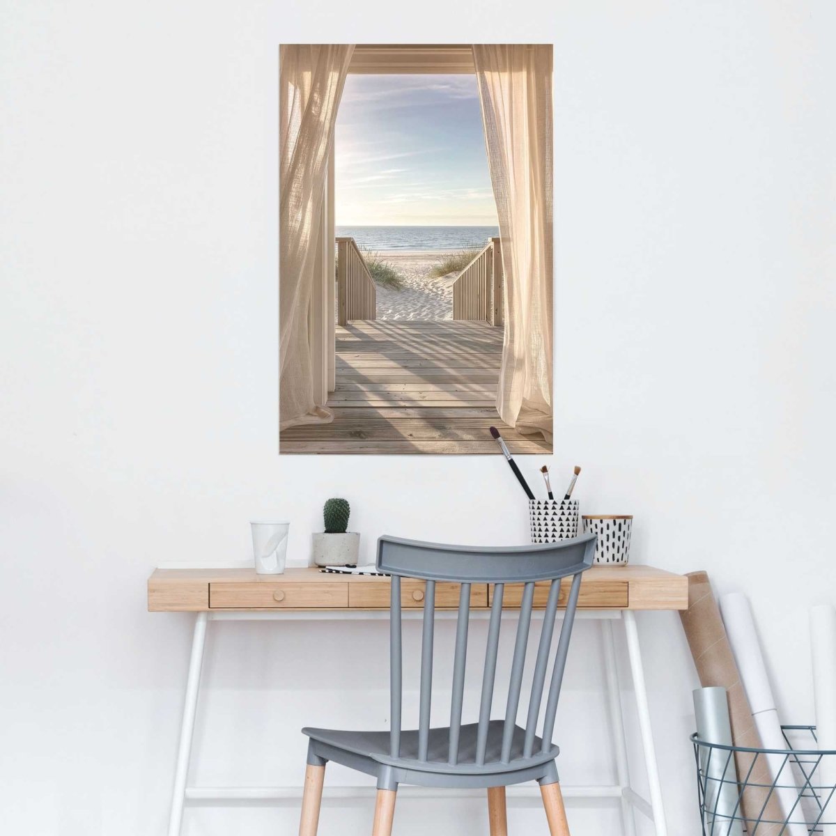 Poster Strandpad 91,5x61 - Poster - Reinders