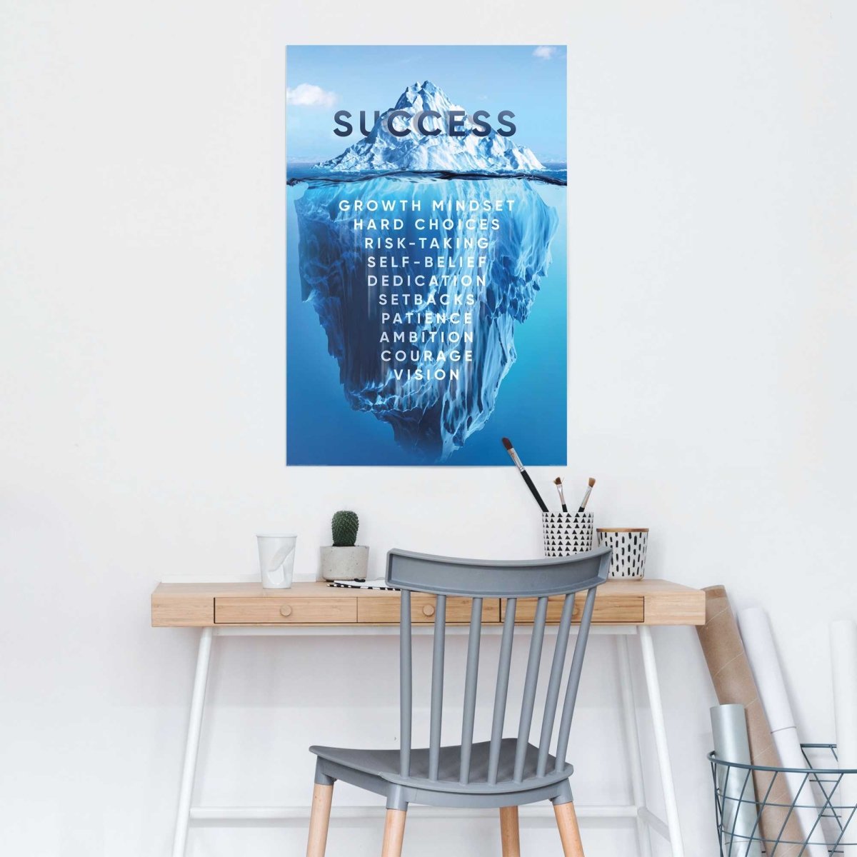 Poster Succes heeft diepte 91,5x61 - Reinders