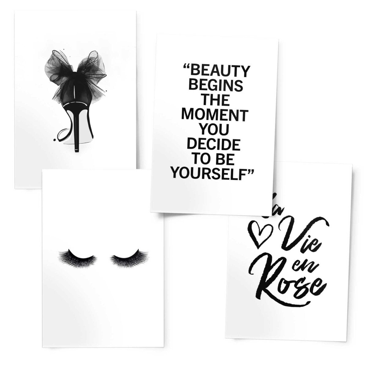Premium Poster set Beauty 30x20 - Art Print - Reinders