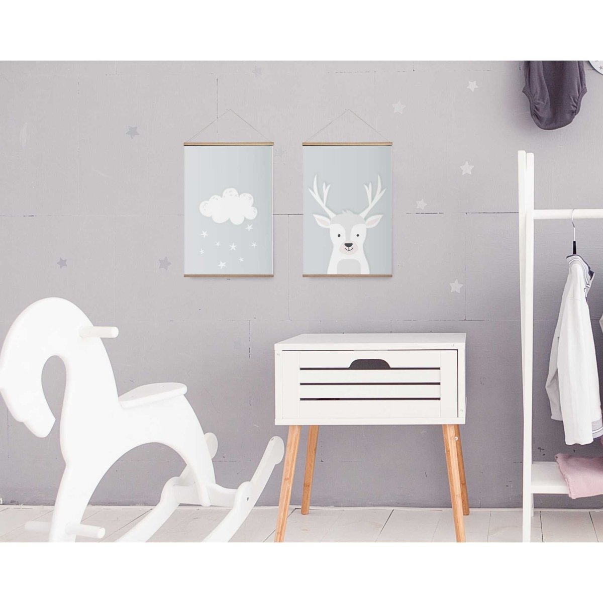 Premium Poster set Blue Sweeties 30x20 - Reinders