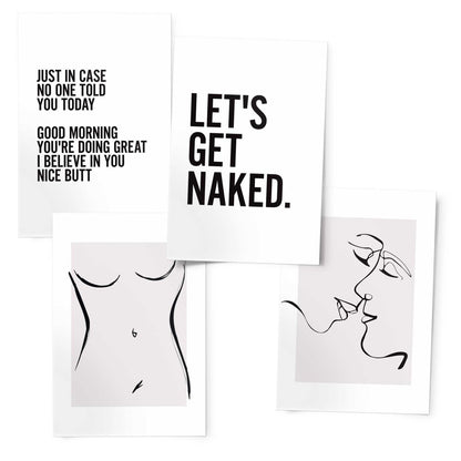 Premium Poster set Body Language 30x20 - Art Print - Reinders