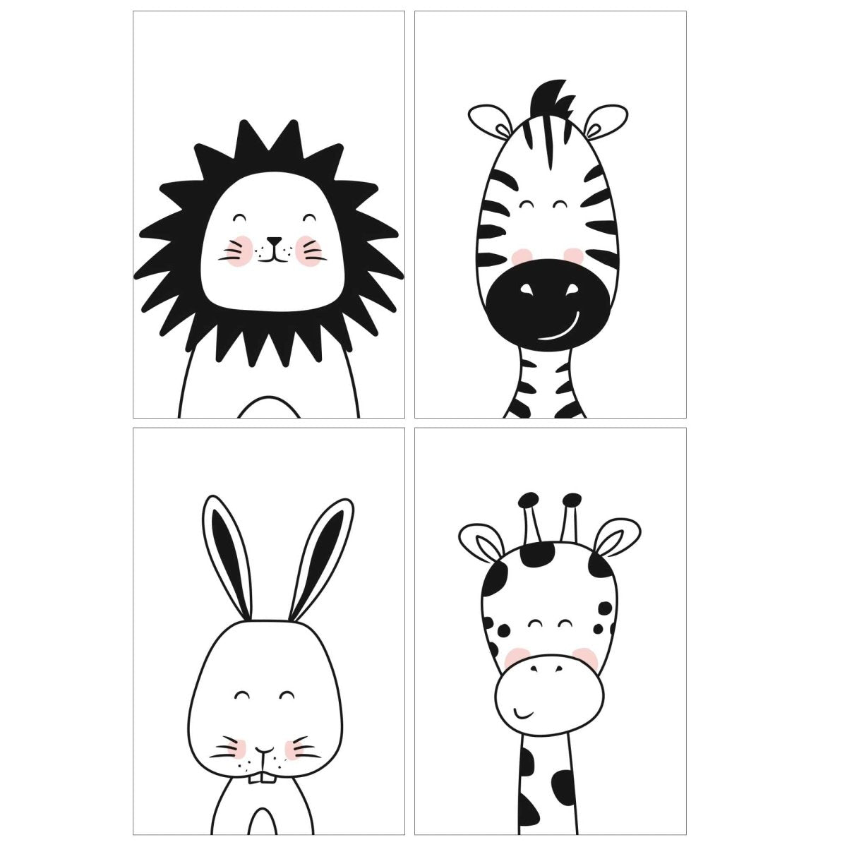 Premium Poster set Wildies 30x20 - Reinders