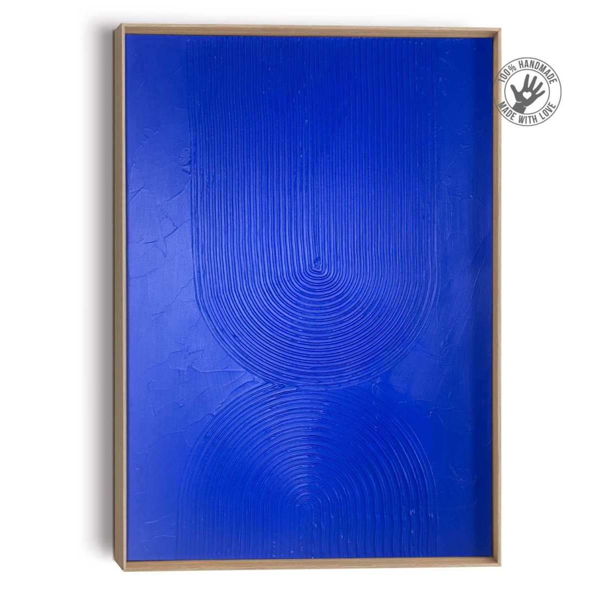 Schilderij 3D Art Bows - cobalt blue 70x50 - Reinders