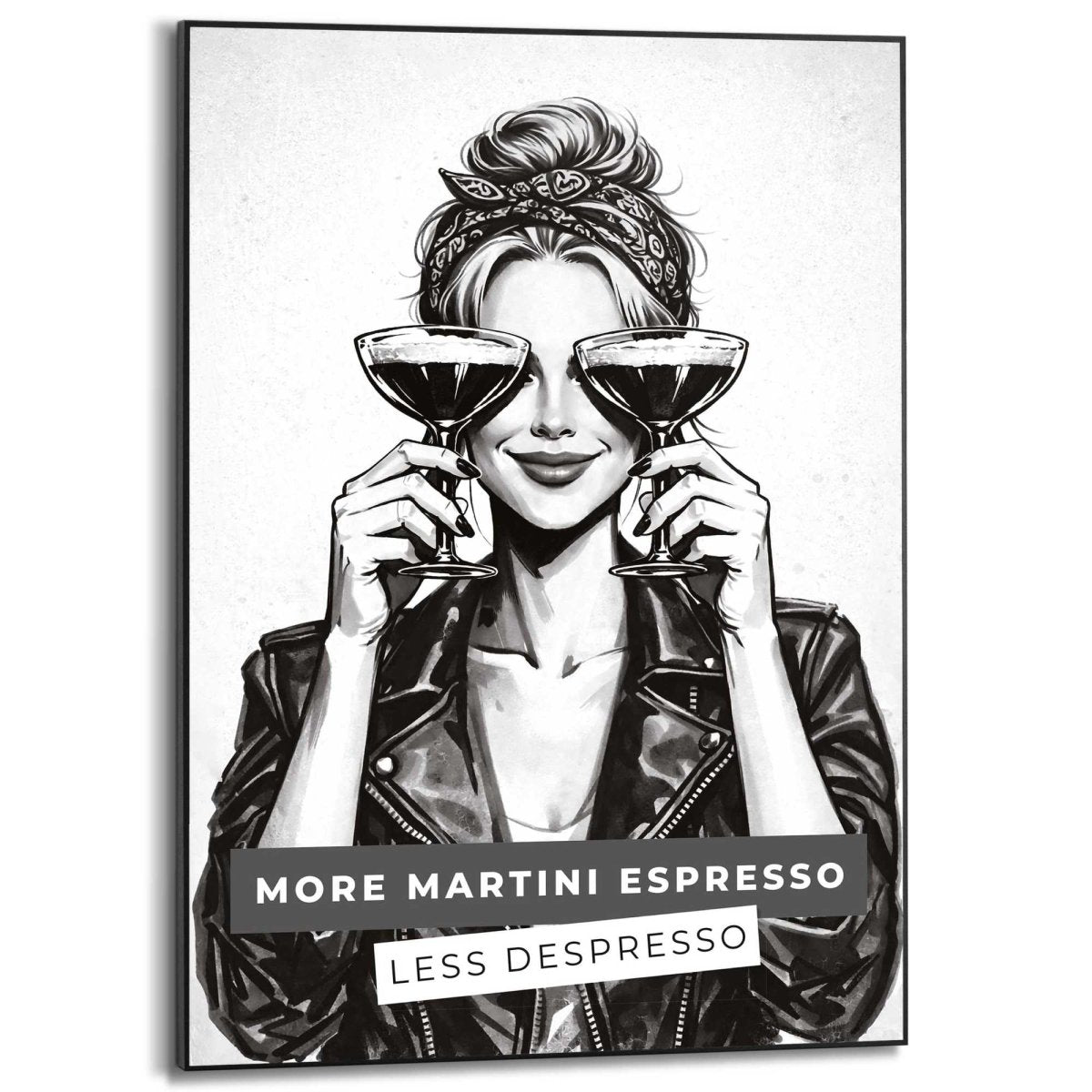Schilderij Cocktail Vibes 70x50 - Slim Frame - Reinders