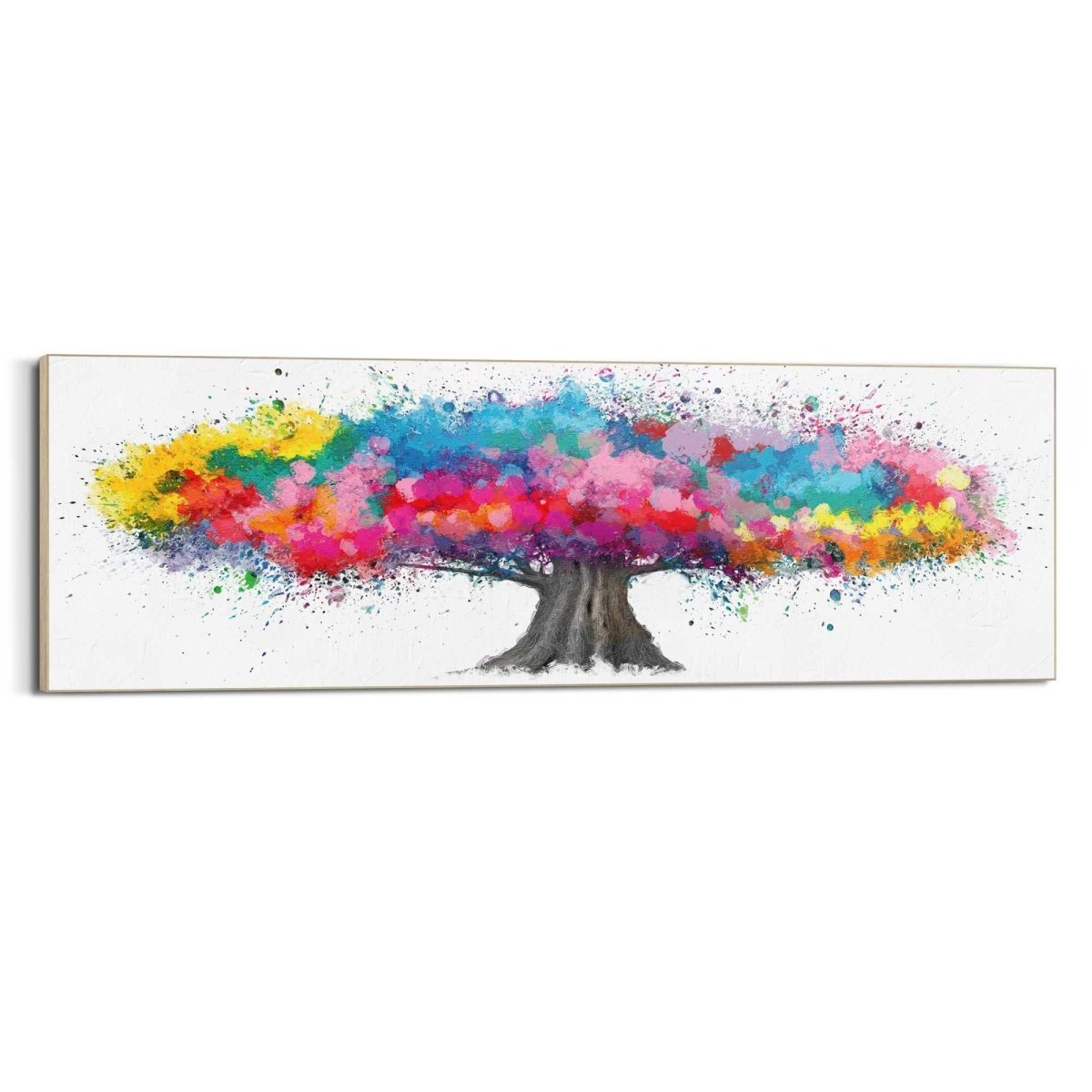 Schilderij Colourful Tree 156x52 - Reinders