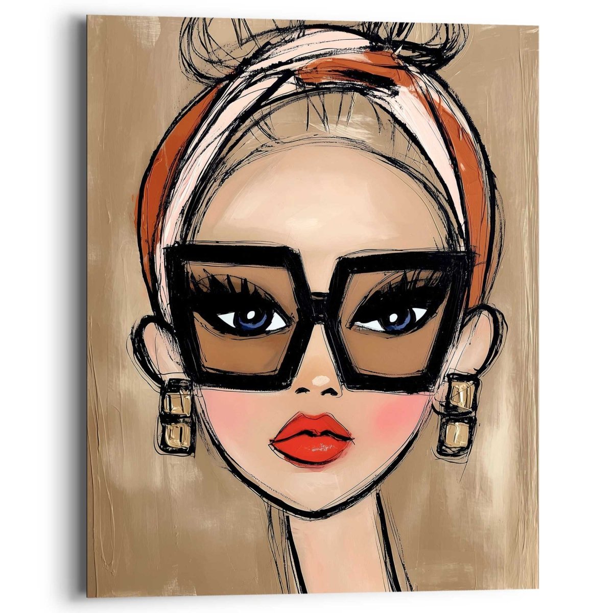 Schilderij Fashion Icon 50x40 - Deco Panel - Reinders