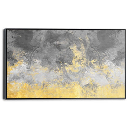 Schilderij Getekend goud 70x118 - Reinders