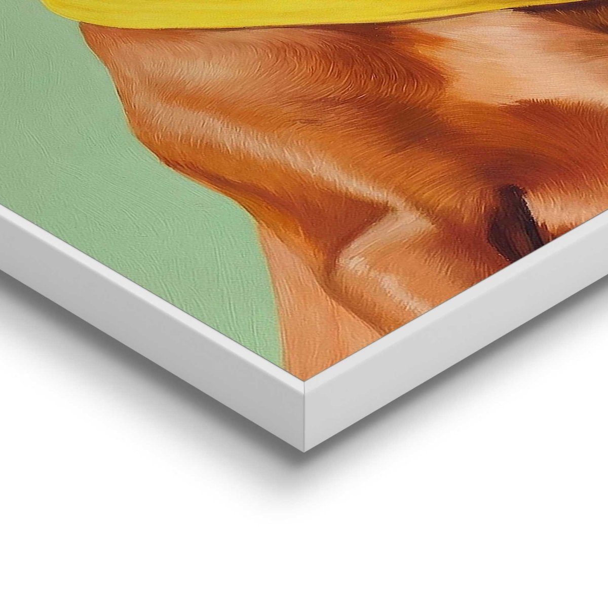 Schilderij Hippe Teckel 30x20 - Slim Frame - Reinders