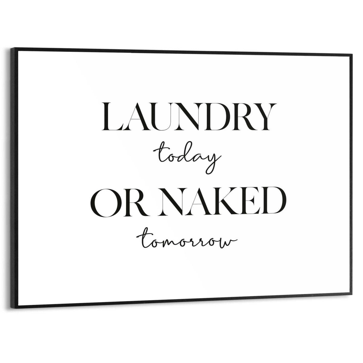 Schilderij Naked Laundry 30x40 - Reinders