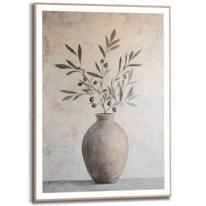Schilderij Olijven op Vaas 70x50 - Reinders