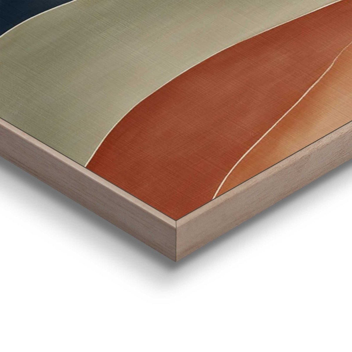 Schilderij Palm Landschap 70x50 - Slim Frame - Reinders