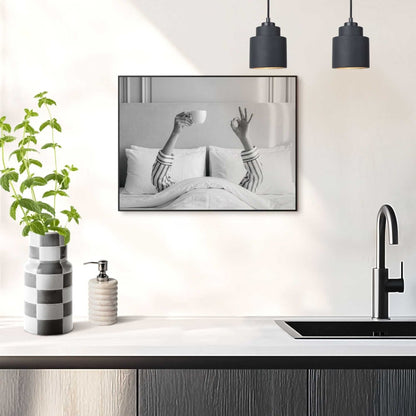 Schilderij Perfecte koffie 30x40 - Slim Frame - Reinders