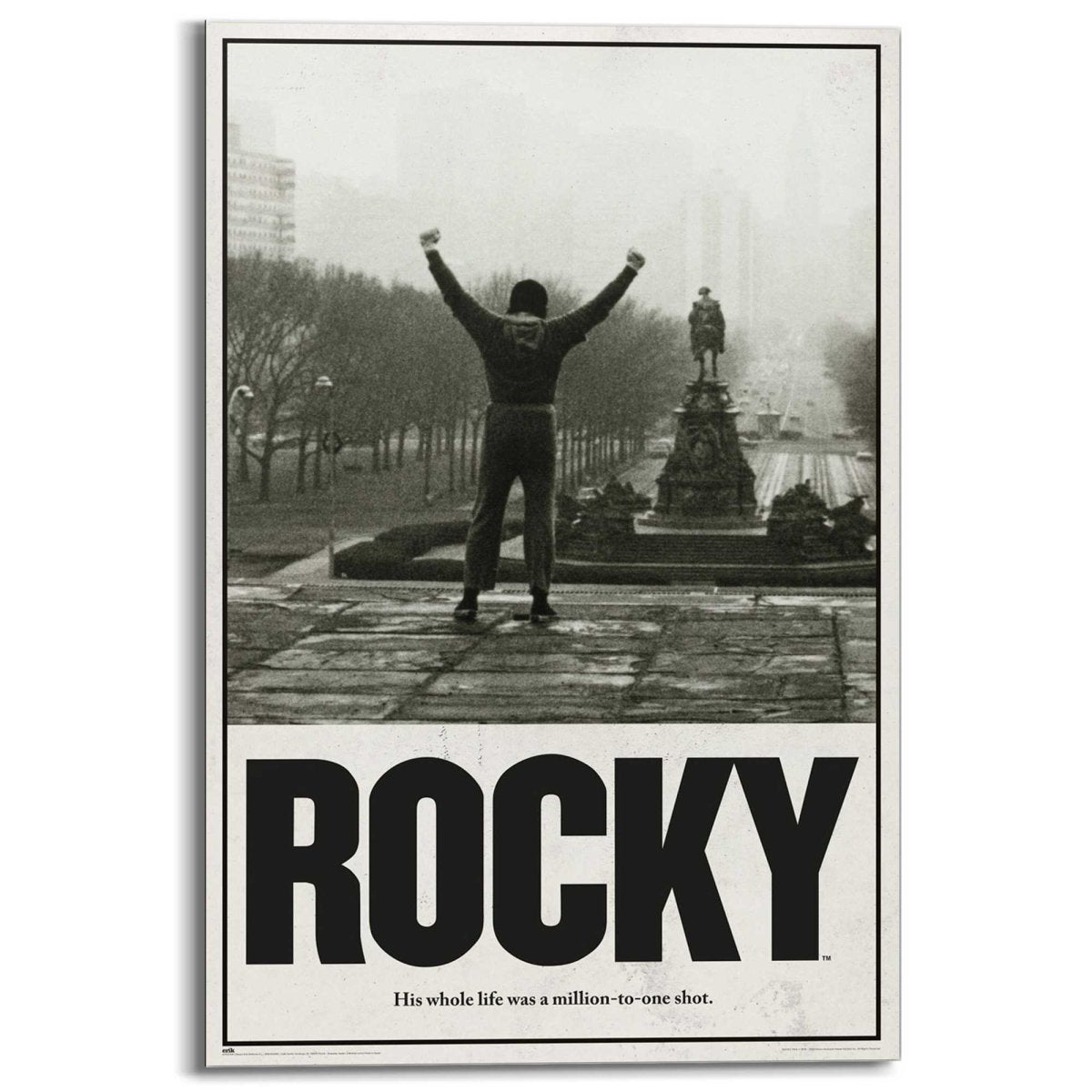 Schilderij Rocky - Rocky Balboa 90x60 - Reinders