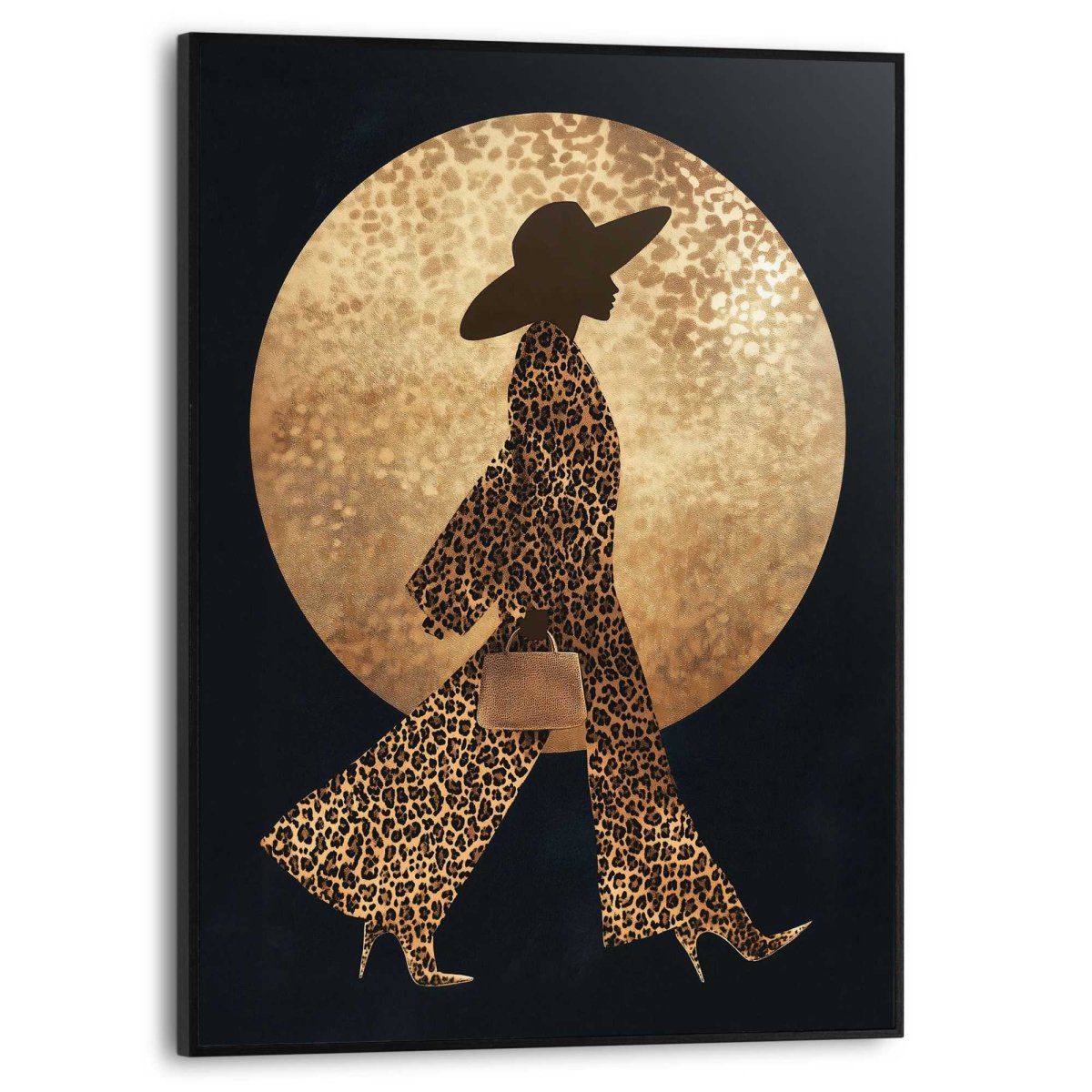 Schilderij Stijlvol Silhouet 40x30 - Slim Frame - Reinders