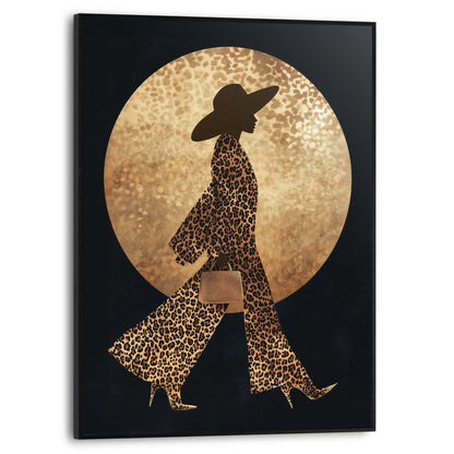 Schilderij Stijlvol Silhouet 40x30 - Slim Frame - Reinders