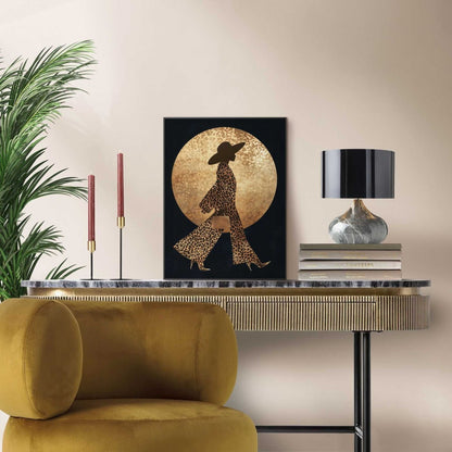 Schilderij Stijlvol Silhouet 40x30 - Slim Frame - Reinders