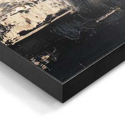Schilderij Stilte in Goud 50x40 - Framed Panel - Reinders