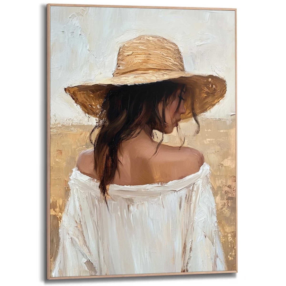Schilderij Summer Lady 70x50 - Reinders