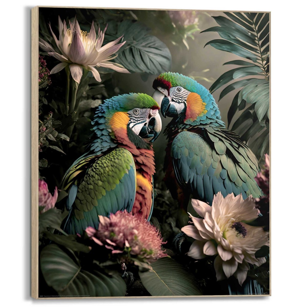 Schilderij Tropical Love 40x50 - Reinders