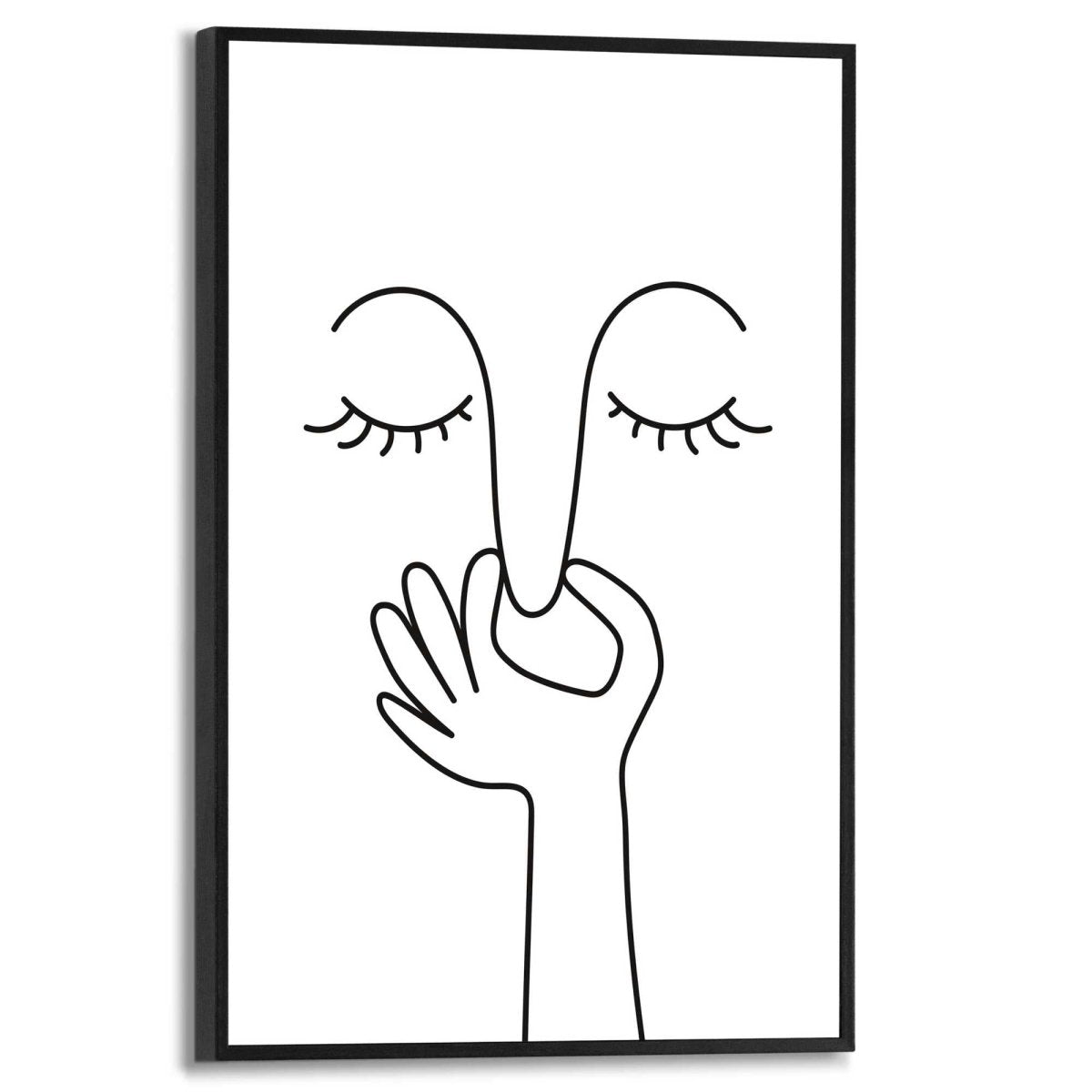 Schilderij Vieze Lucht 30x20 - Slim Frame - Reinders
