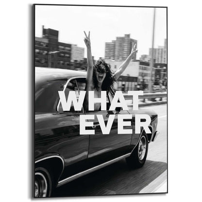 Schilderij Whatever 70x50 - Slim Frame - Reinders