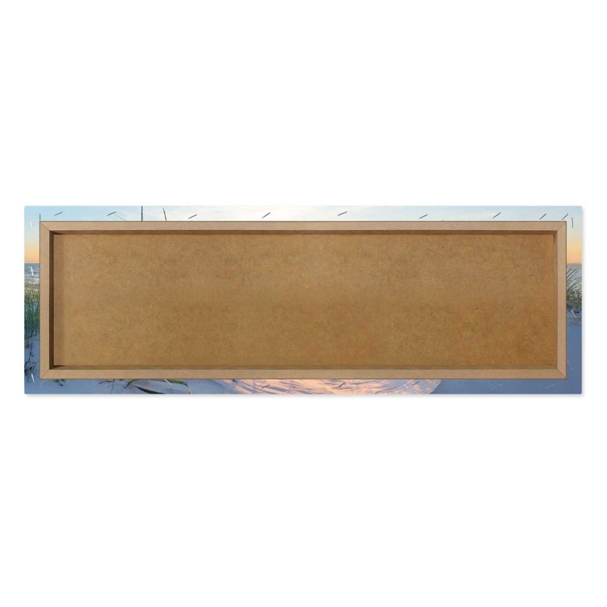 Schilderij Zonsondergang in de duinen 40x118 - Reinders