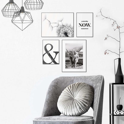 Schilderijen set Now 40x30 - Slim Frame - Reinders