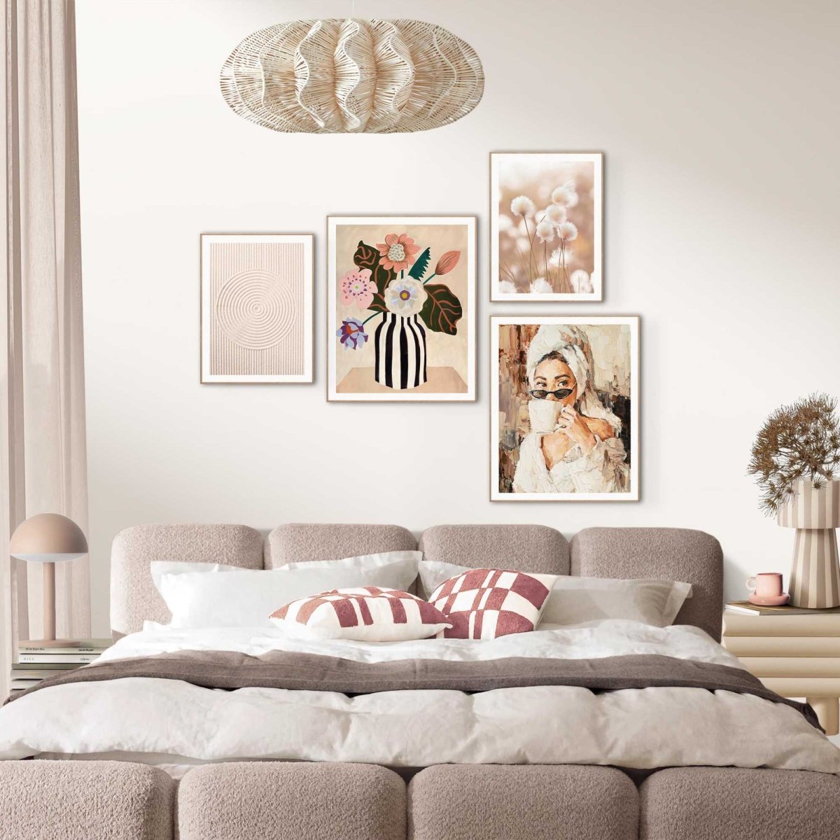 Schilderijen set Zondagochtendgevoel 50x40 - Slim Frame - Reinders