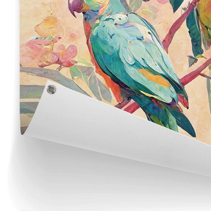 Tuinposter Bird Party 80x60 - Reinders