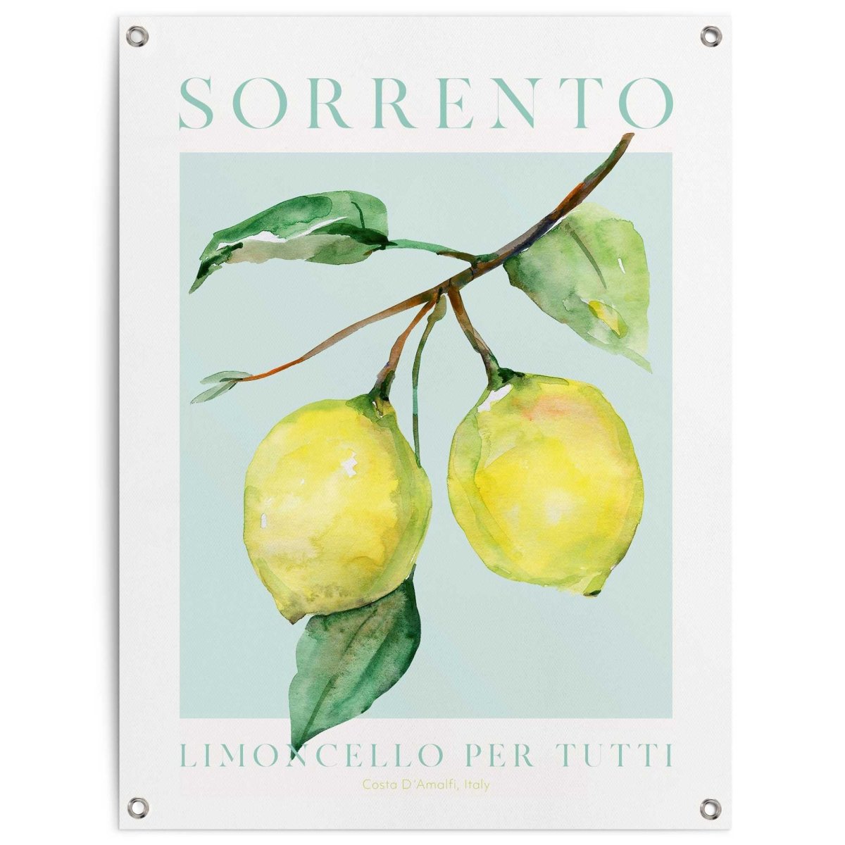 Tuinposter Lemon Portrait 80x60 - Reinders