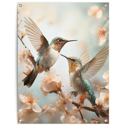 Tuinposter Spring Birds 80x60 - Reinders