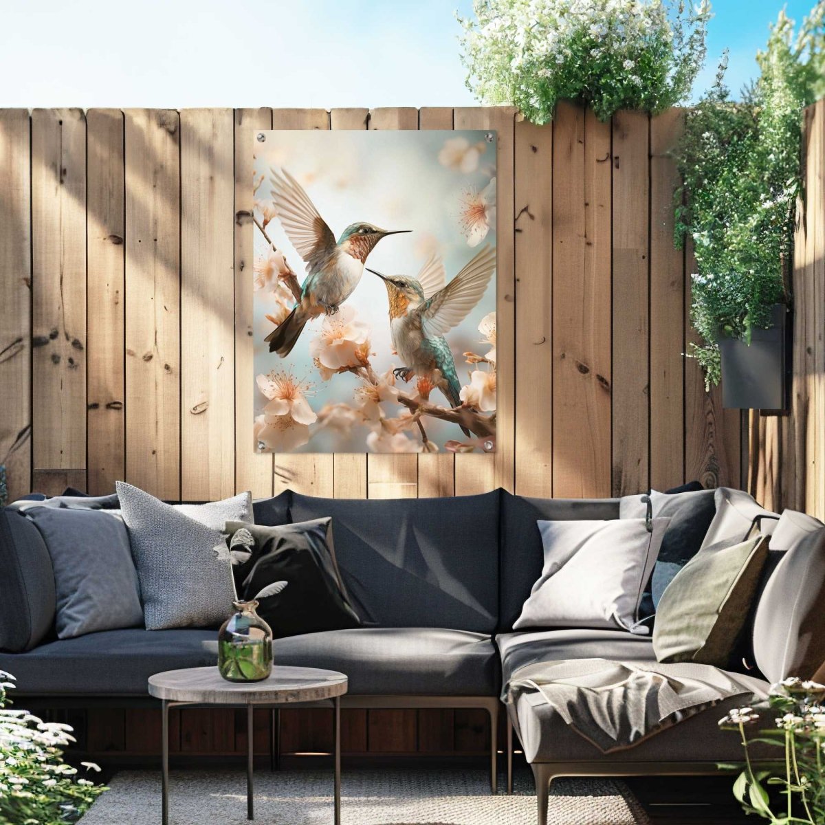 Tuinposter Spring Birds 80x60 - Reinders