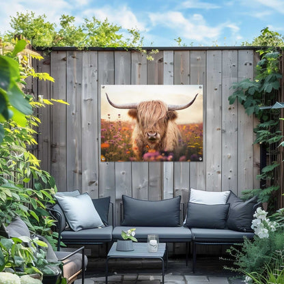 Tuinposter Spring Highlander 60x80 - Reinders