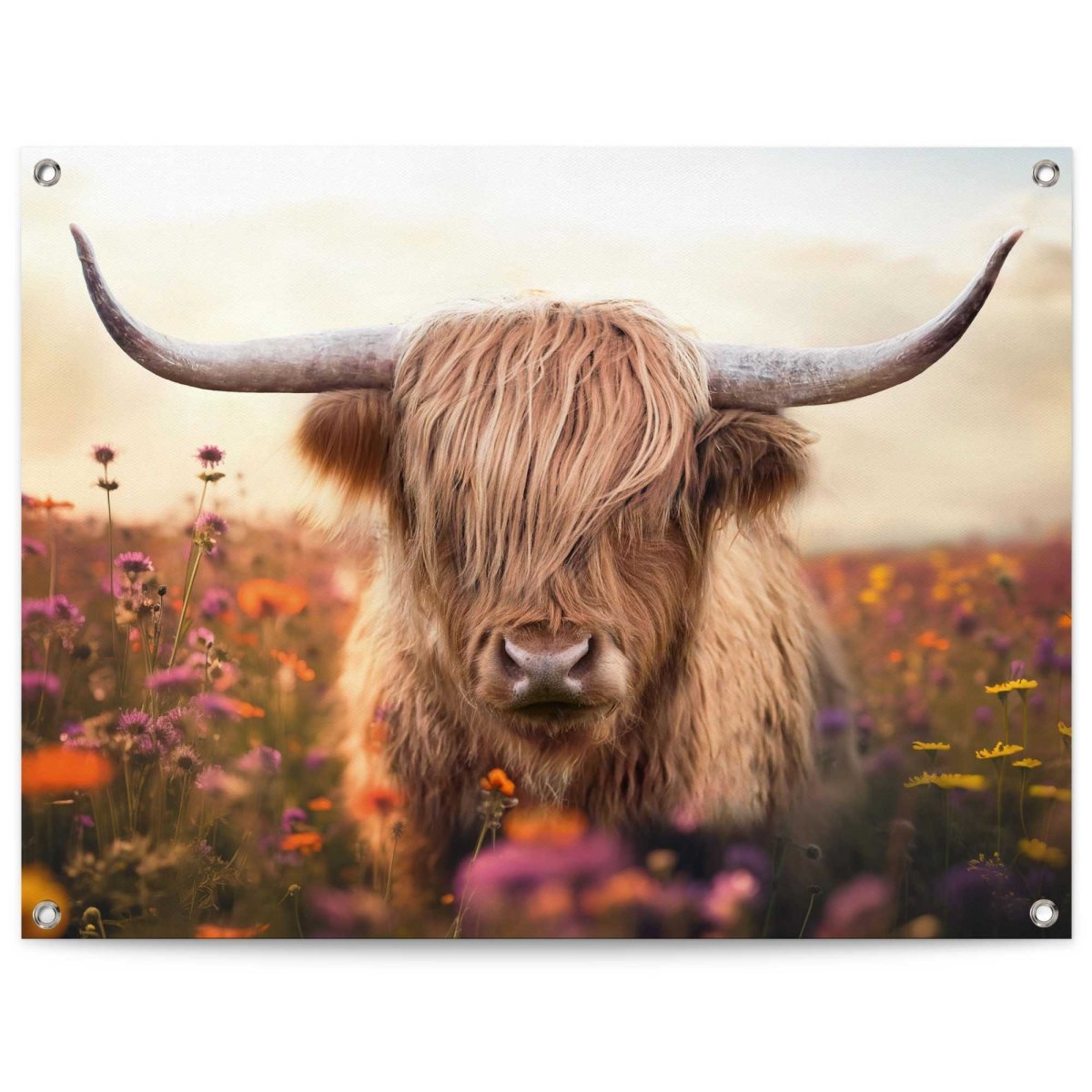 Tuinposter Spring Highlander 60x80 - Reinders