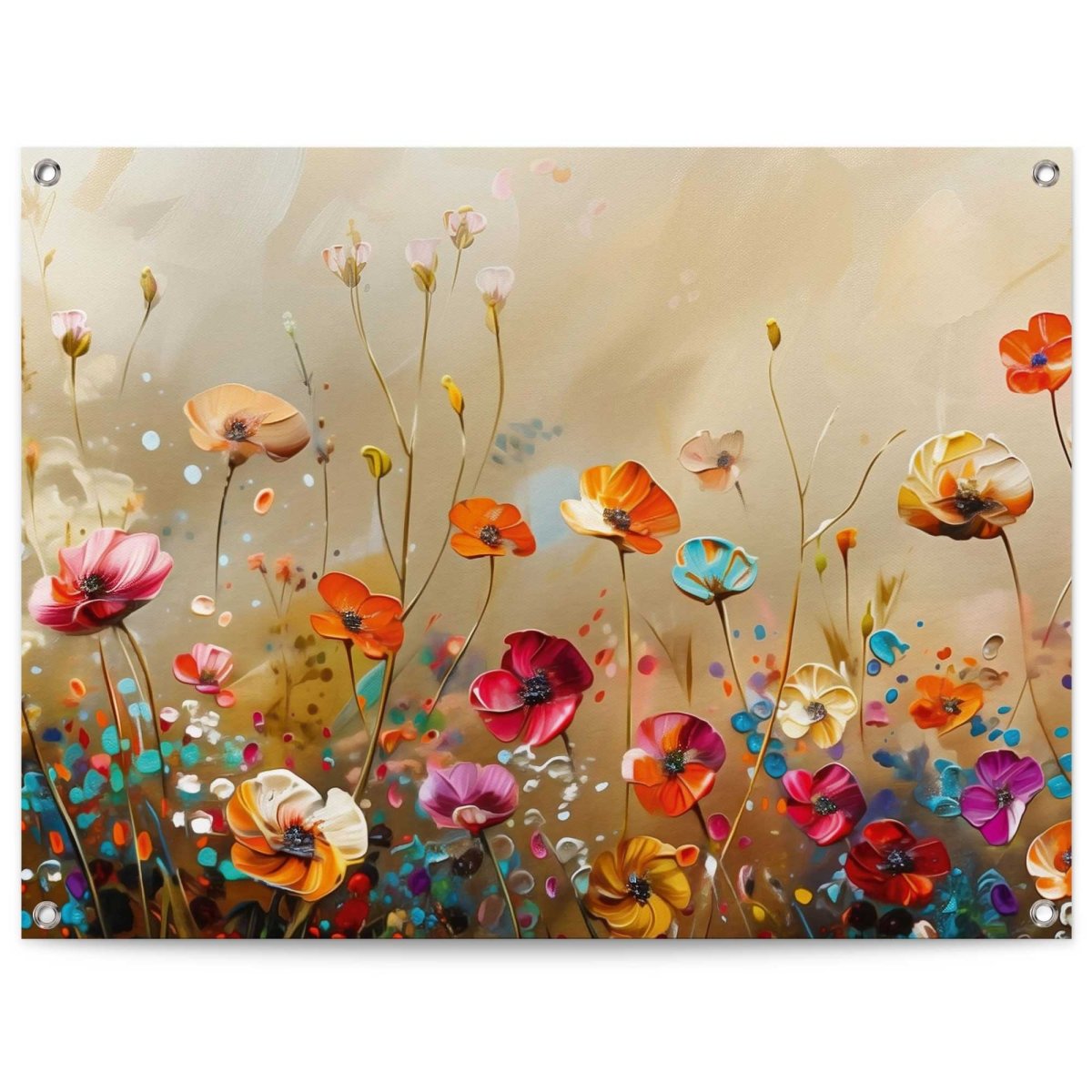 Tuinposter Summer Flowers 60x80 - Reinders