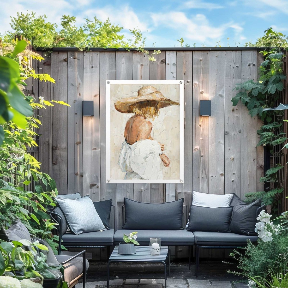 Tuinposter Summer Girl 80x60 - Reinders