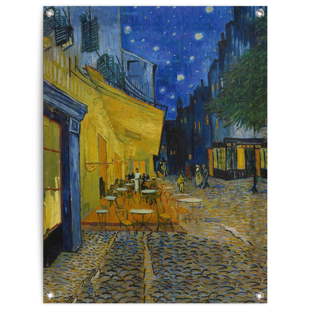 Tuinposter Van Gogh - café de nuit 80x60 - Reinders