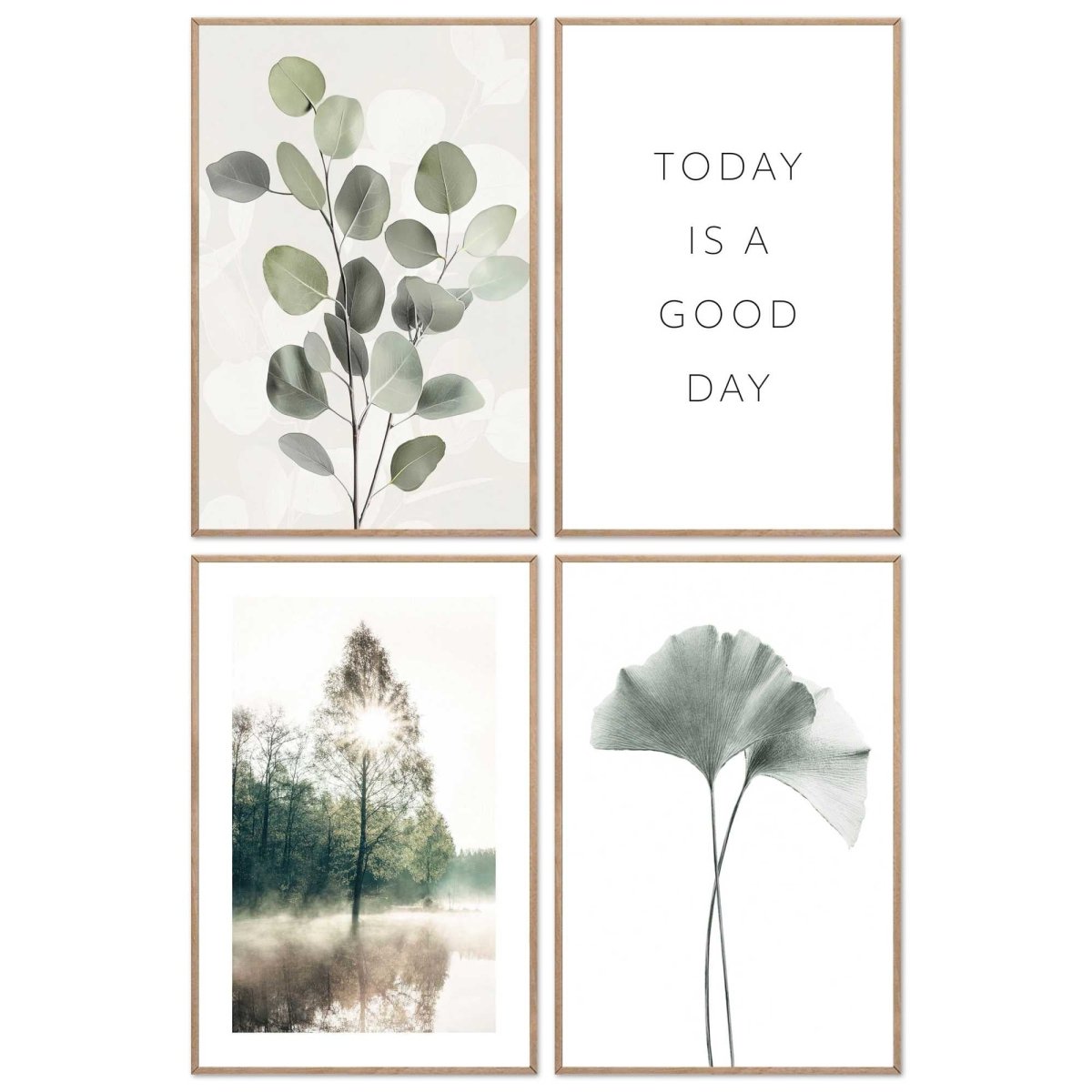 Wanddecoratieset Stil geluk 30x20 - Slim Frame - Reinders