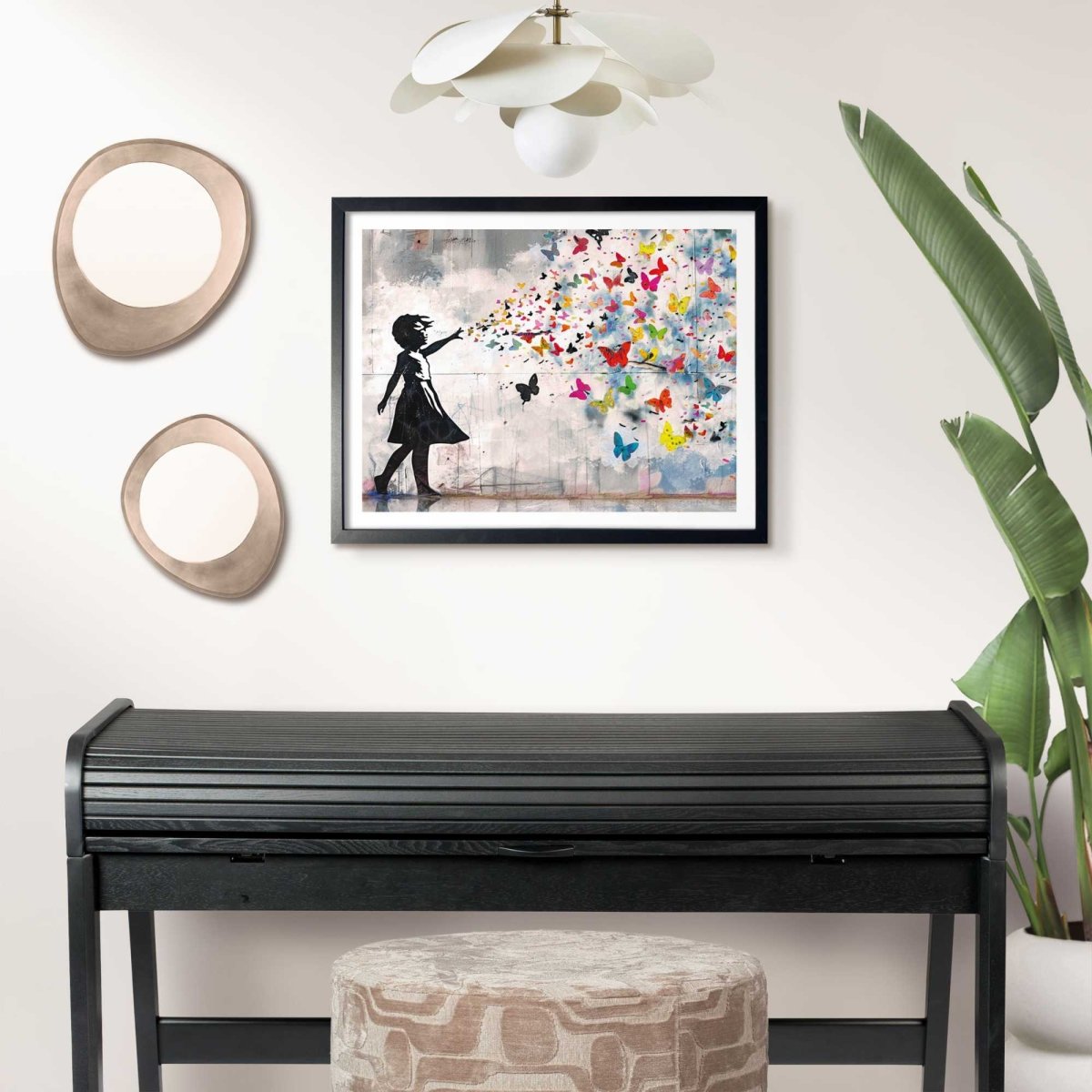 Wissellijst hout poster 40x50 zwart - Wissellijst - Reinders
