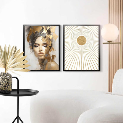 Wissellijst hout poster 40x50 zwart - Wissellijst - Reinders
