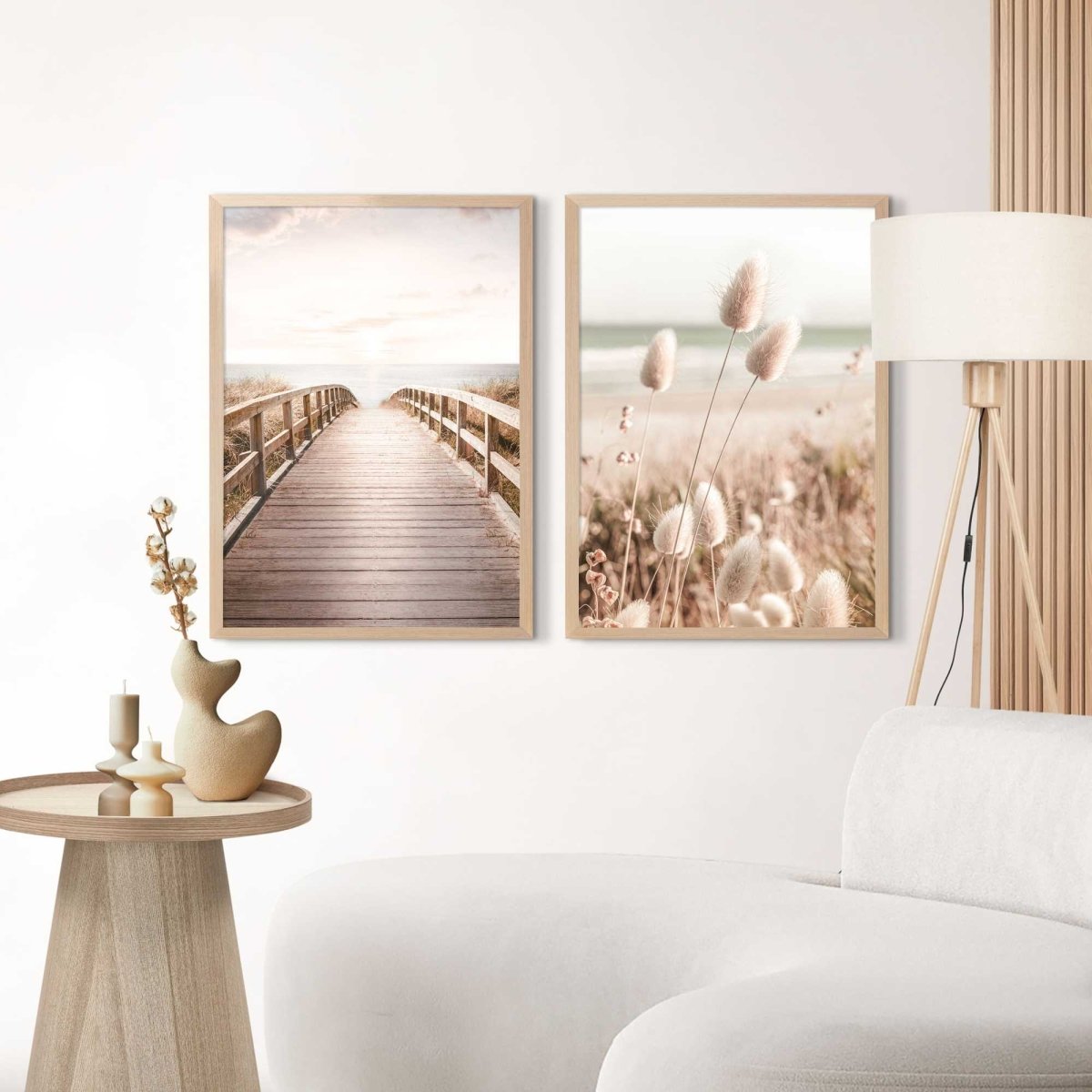 Wissellijst hout poster 50x70 beuken - Wissellijst - Reinders