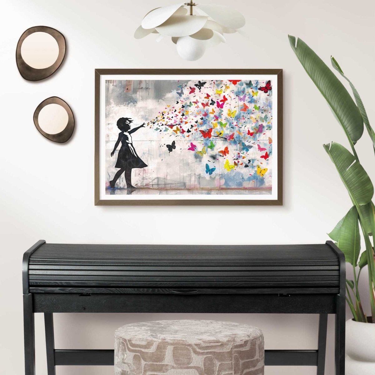 Wissellijst hout poster 50x70 walnoot - Wissellijst - Reinders