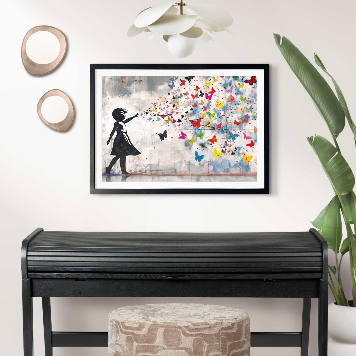 Wissellijst hout poster 50x70 zwart - Wissellijst - Reinders