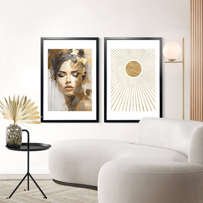 Wissellijst hout zwart poster 61x91,5 2 - pack - Reinders