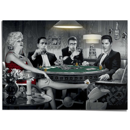Giant Poster XXL Chris Consani - four of a kind 100x140